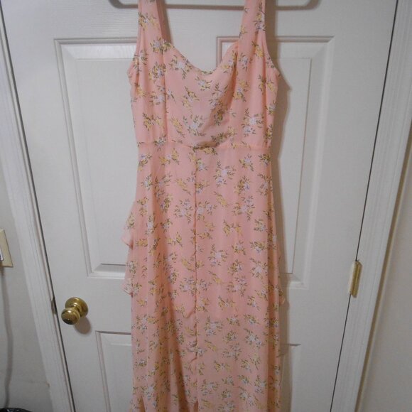 NEW Nasty Gal Collection hi-Low design layered sheer cocktail Dress size 4 👩✨ - Picture 12 of 15